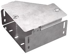 Переходник правый для лотка с крышкой Промрукав Стандарт 200х100х100 картинка